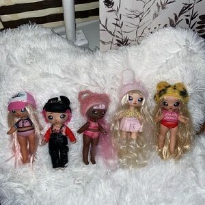 MGA Na! Na! Na! Surprise dolls 5 total